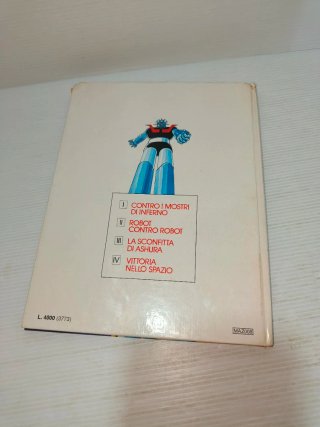 Libro Mazinga Z contro i mostri di inferno 1979