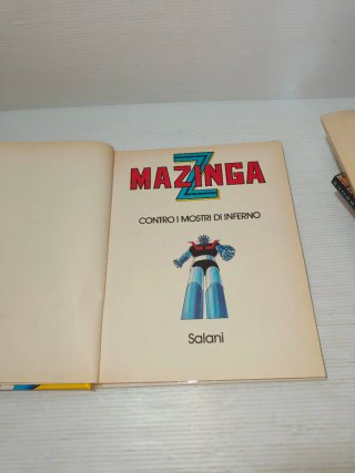 Libro Mazinga Z contro i mostri di inferno 1979