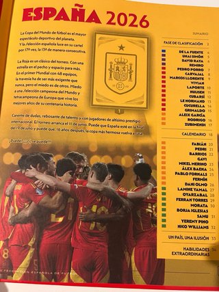 Album mundial España 2026 panini