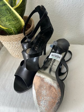 Sandalias Latouche Negras Tacon