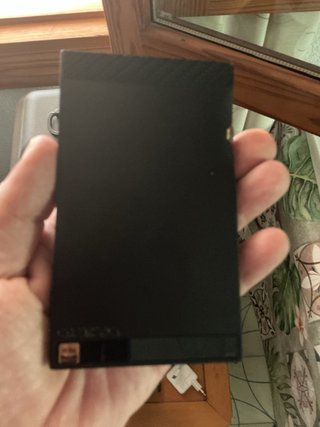 Reproductor de sonido negro