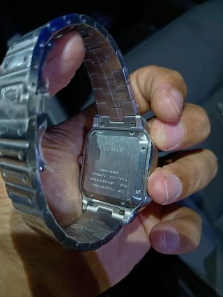 Reloj Cartier Santos Large Acero