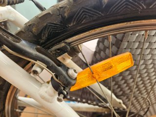 Bicicleta Rockrider Blanca