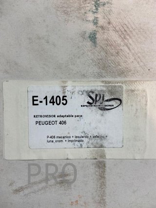 Peugeot 406 retrovisor izquierdo ref: E1405