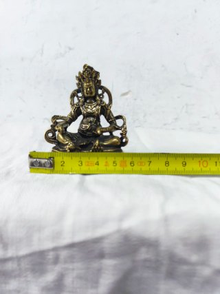 Figura bronce antigua Guru Rinpoche Tibet Buda