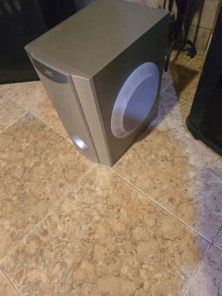 Subwoofer JVC Home Cinema Gris