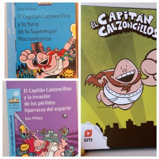 Lote Capitán Calzoncillos. Libros 3 y 6 + Carpeta