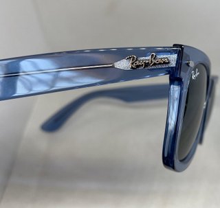 GAFAS DE SOL RB2140 CLASSIC AZUL TRANSPARENTE