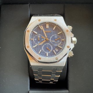 Seiko Mod Royal Oak Esfera Azul