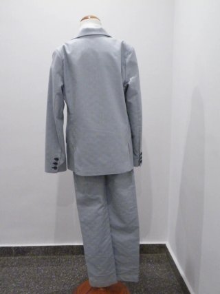 Traje de niño azul claro T 12. 1 SOLO USO