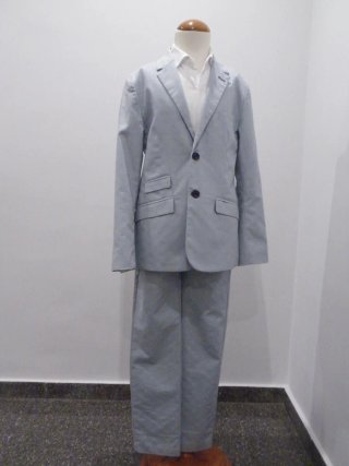Traje de niño azul claro T 12. 1 SOLO USO