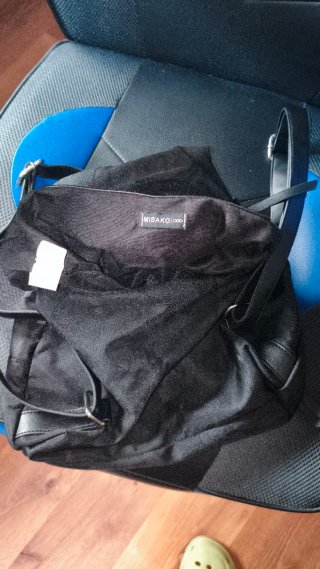 Bolso Misako Negro Antirrobo.
