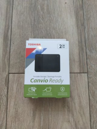 Disco Duro Portátil Toshiba Canvio 2TB