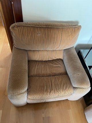 Sofá 3 plazas y sillón a juego