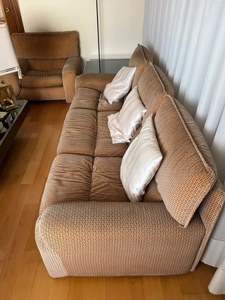 Sofá 3 plazas y sillón a juego