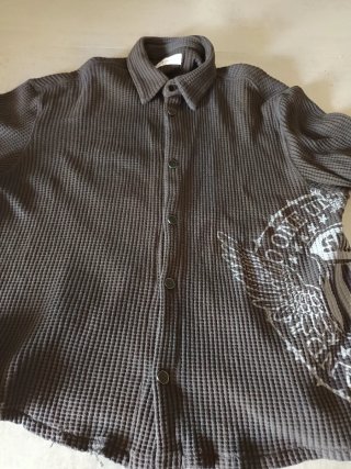 Camisa Bershka gris talla M