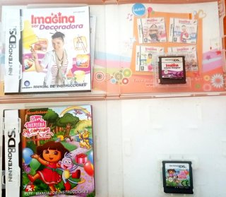 Pack 6 Juegos Nintendo DS: Barbie, Dora, etc.