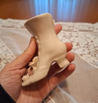 Vasetto Stivale in Ceramica Bassano