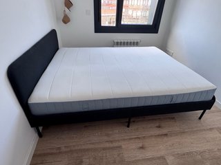 Cama IKEA SLATTUM 160x200 + Colchón