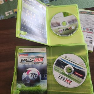 Pack 4 Juegos Xbox 360: FIFA y PES