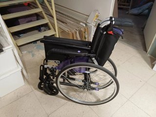 Silla de ruedas plegable