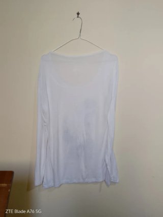 Maglietta donna manica lunga con stampa