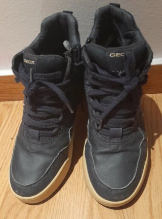 Bamba Geox Talla 39 Negro/Beige