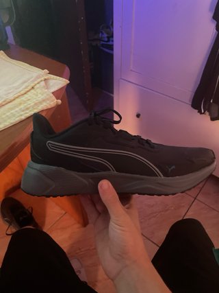 Zapatillas Puma Negras y Grises