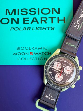 Omega x Swatch Mission to Earth Polar Lights