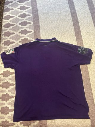 Polo Ellesse Italia Vintage Viola Taglia 2XL