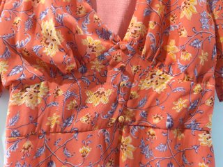 Vestido Polin et Moi floral talla L