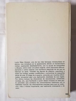 Libro Miniaturismo Militar