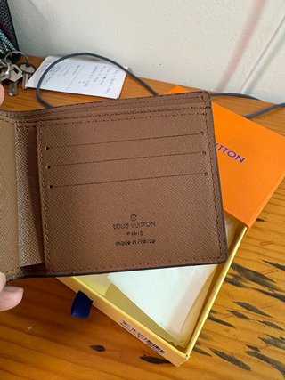 Cartera Louis Vuitton Monogram Marrón