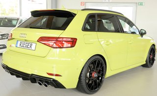 Difusor Trasero Audi S3 8V/S-Line Rieger 2016+