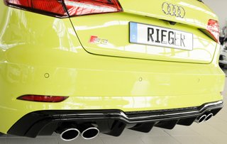 Difusor Trasero Audi S3 8V/S-Line Rieger 2016+