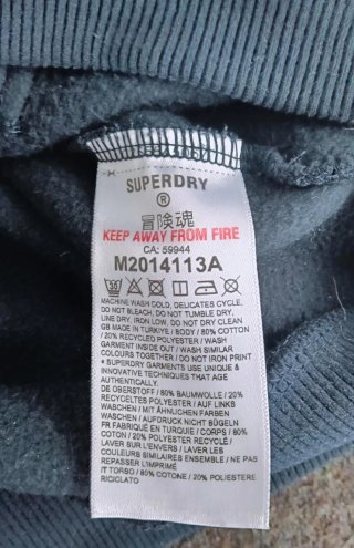 Sudadera Superdry Travel Postcard Talla M