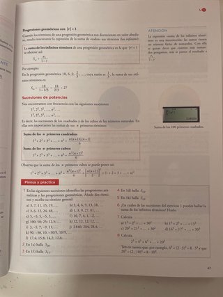 Matemáticas I 1 Bachillerato