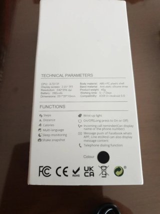 Smartwatch ZL 99J Negro/Multicolor Nuevo