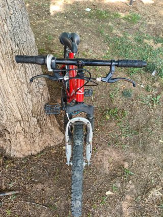 Bicicleta infantil roja Boomerang