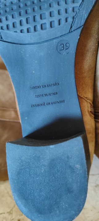 Stivali alti con tacco country