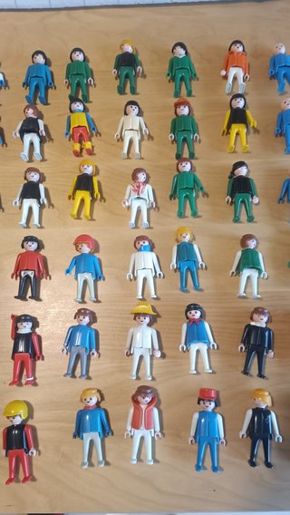Playmobil Lote 54 personajes vintage (1974) lote 3