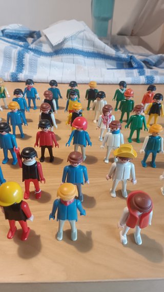 Playmobil Lote 54 personajes vintage (1974) lote 3