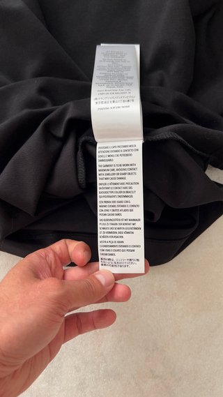 Camiseta Gucci Logo Bordado Talla L Negra