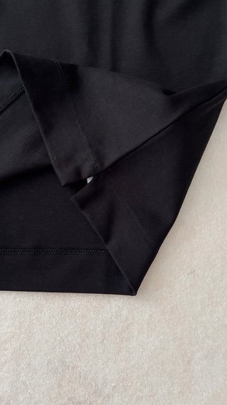 Camiseta Gucci Logo Bordado Talla L Negra