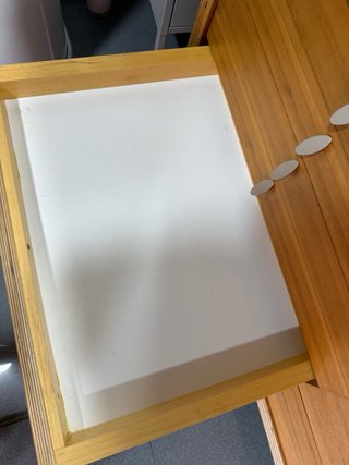 Mueble cajonera de madera