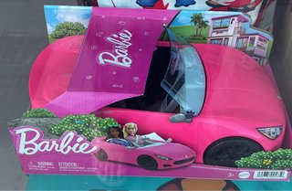 Macchina Barbie Rosa Nuova