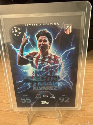 Carta Futbol Julian Alvarez Electrix Limited