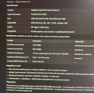 Disco Duro Externo Seagate 6TB