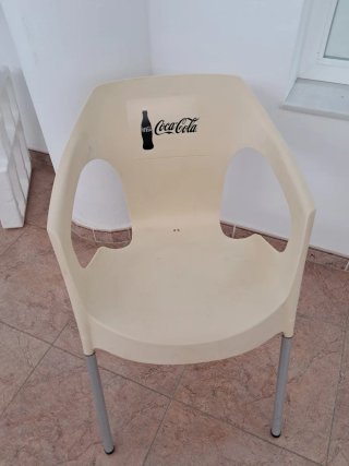 3 Sillas Terraza Coca-Cola Beige