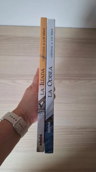 Coleccion de libros La Iliada y La Odisea